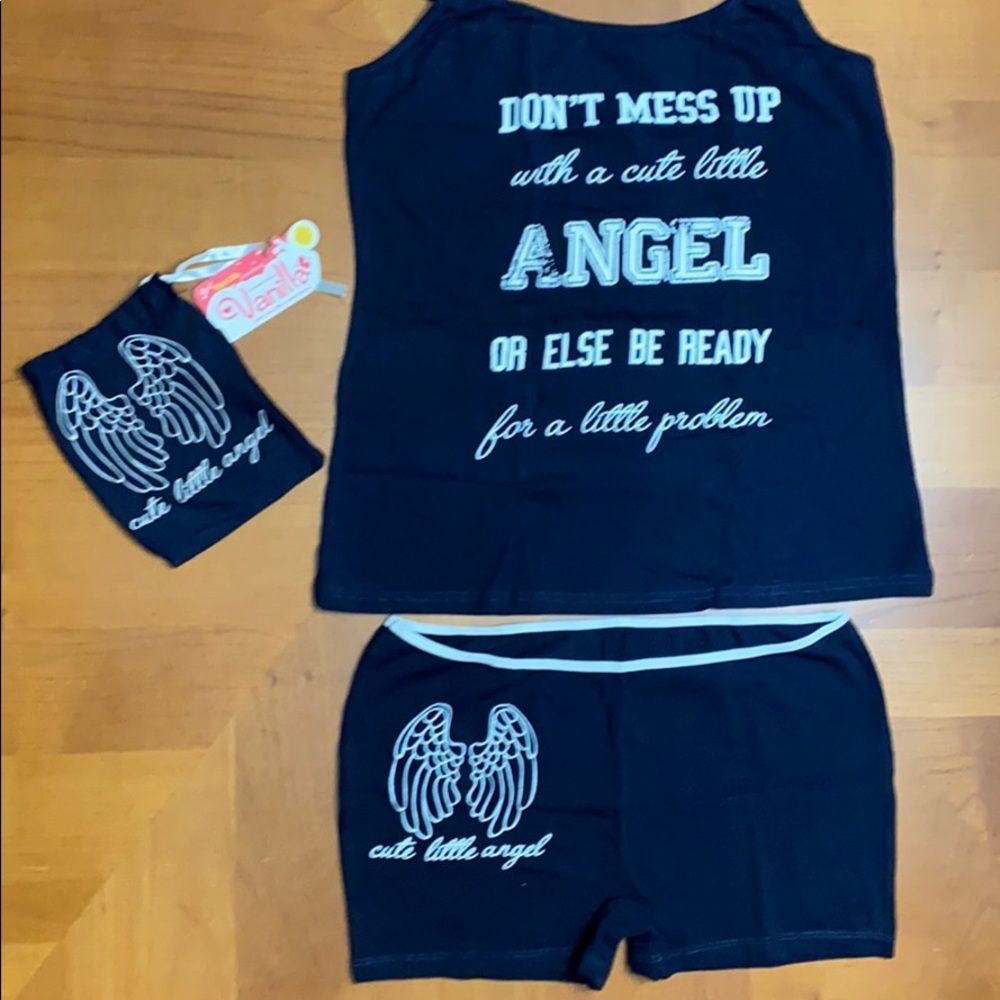 Egyptian Cotton Top and Shorts set